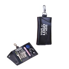 Pocket Size Genuine Leather Key Case
